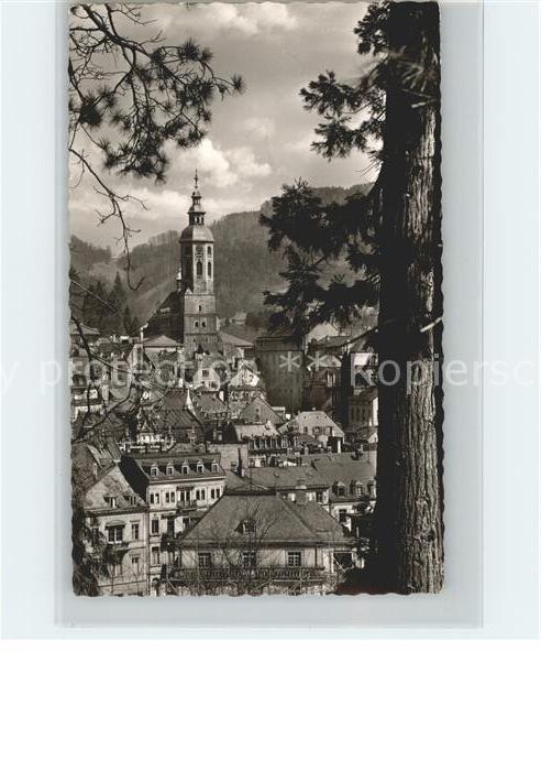 Baden-Baden Teilansicht Kirche