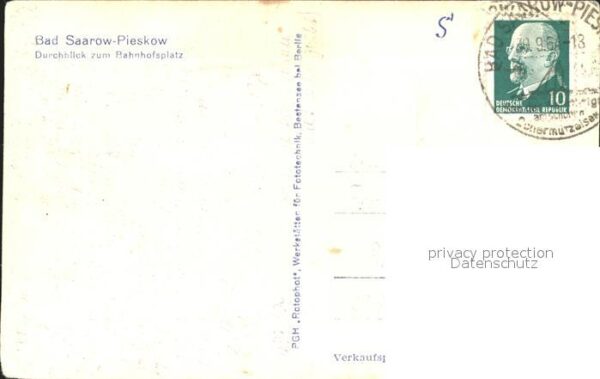Bad Saarow-Pieskow Bahnhofsplatz – Bild 2