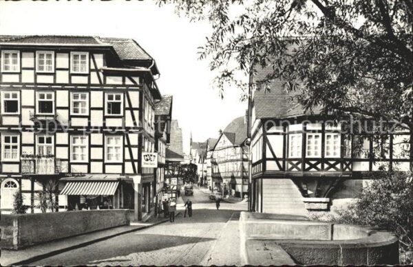 Melsungen Fulda Brückenstrasse Fachwerk