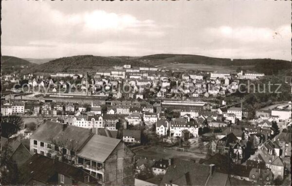 Siegen Westfalen Blick vom Oberen Schloss