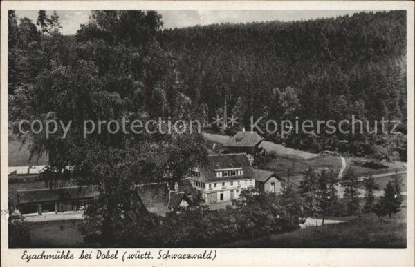 Dobel Schwarzwald Eyachmühle Gasthaus Pension
