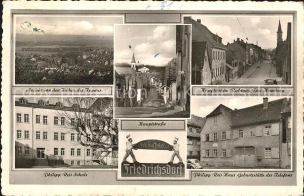 Friedrichsdorf Taunus Hauptstrasse Philipp Reis Haus Erfindun