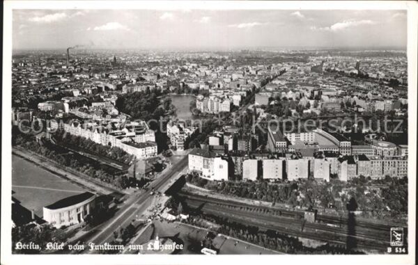 Berlin Blick vom Funkturm