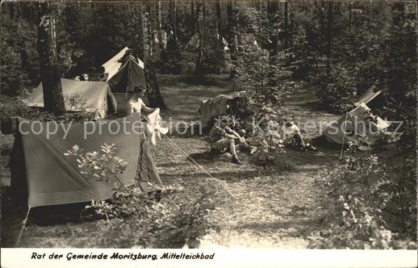 Moritzburg Sachsen Camping Mittelteichbad
