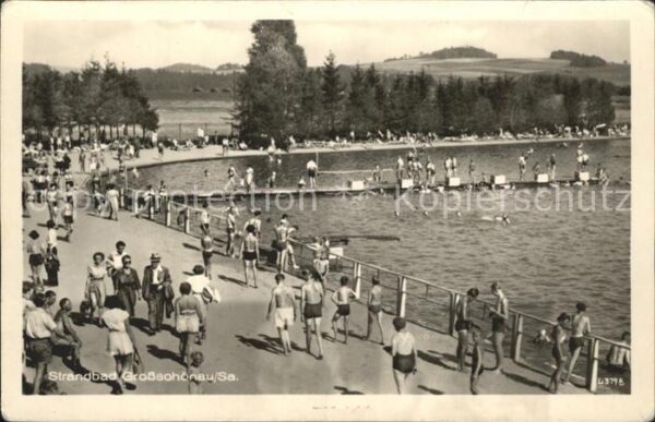 Grossschoenau Sachsen Strandbad