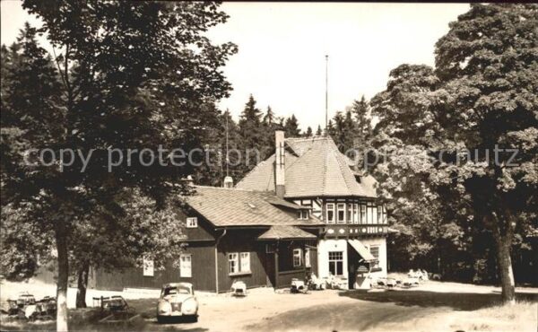 Oberhof Thueringen Obere Schweizerhütte