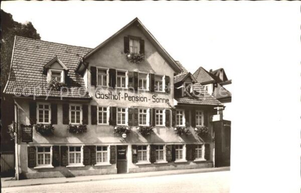 Bad Liebenzell Gasthaus Pension Sonne
