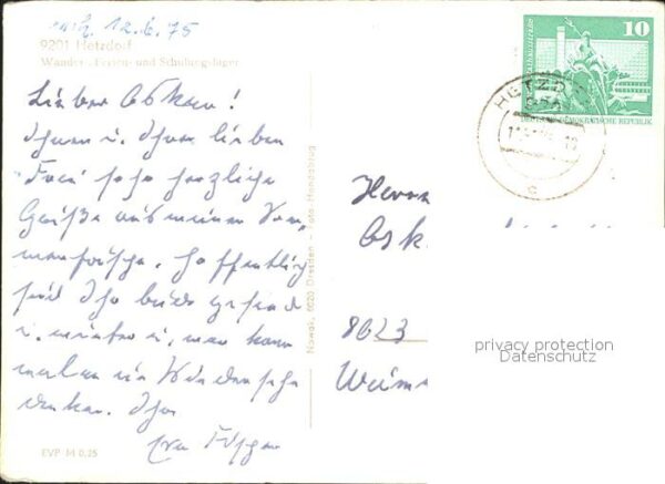 Hetzdorf Strasburg Ferienlager – Bild 2