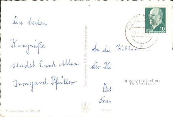 Ilsenburg Harz Kurheim Martin Andersen Nexö – Bild 2