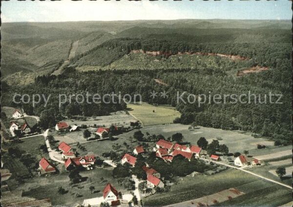 Hauenstein Pfalz Fliegeraufnahme Gasthaus Zum Luitpold T