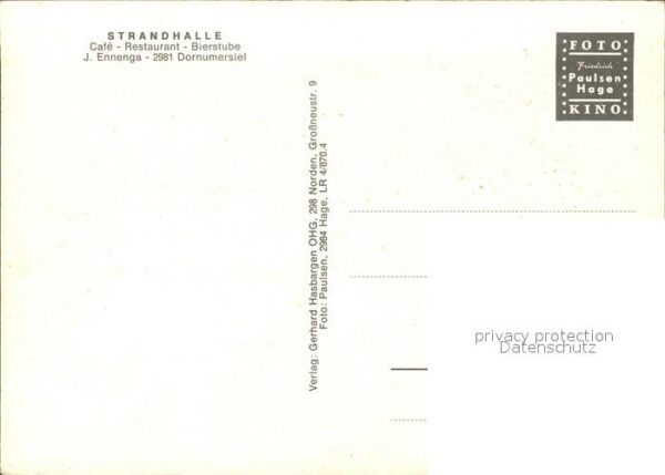 Dornumersiel Strandhalle Cafe Restaurant – Bild 2