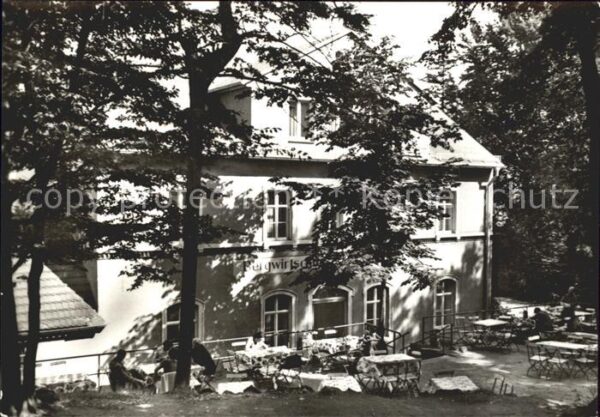 Borsberg Schoenfeld-Weissig Bergwirtschaft Borsberg