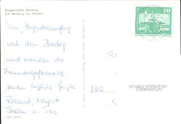 Borsberg Schoenfeld-Weissig Bergwirtschaft Borsberg – Bild 2
