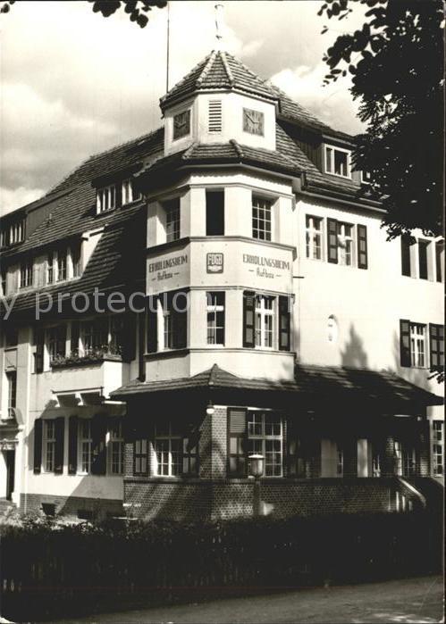 Templin FDGB Erholungsheim Aufbau