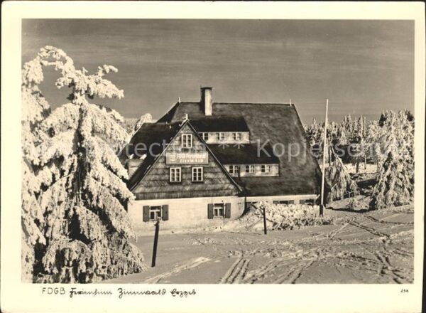 Zinnwald-Georgenfeld FDGB Ferienheim