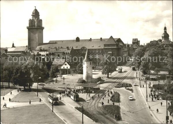 Plauen Vogtland Otto Grorewohl Platz