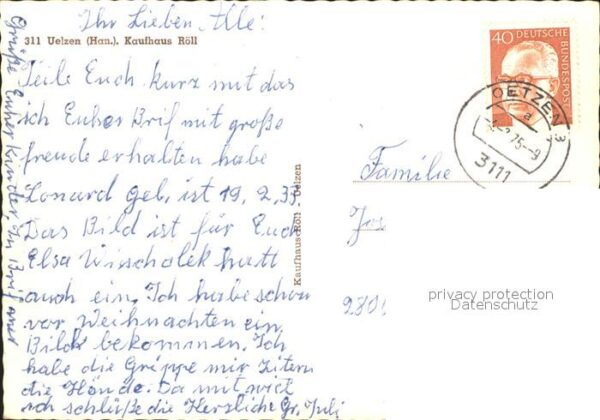 Uelzen Lueneburger Heide Kaufhaus Röll – Bild 2