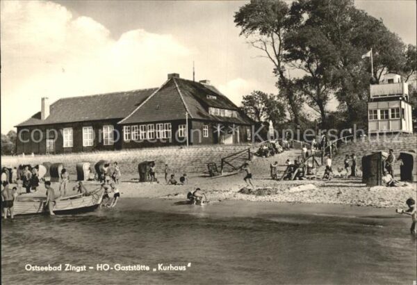 Zingst Ostseebad HO Gasstätte Kurhaus