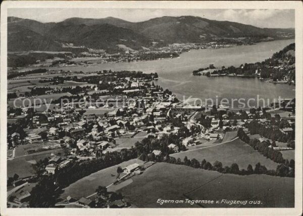 Egern Tegernsee Fliegeraufnahme