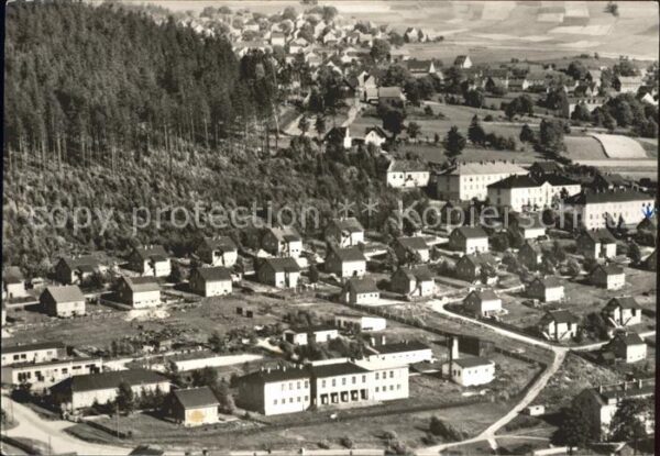 Breitenbrunn Erzgebirge Fliegeraufnahme