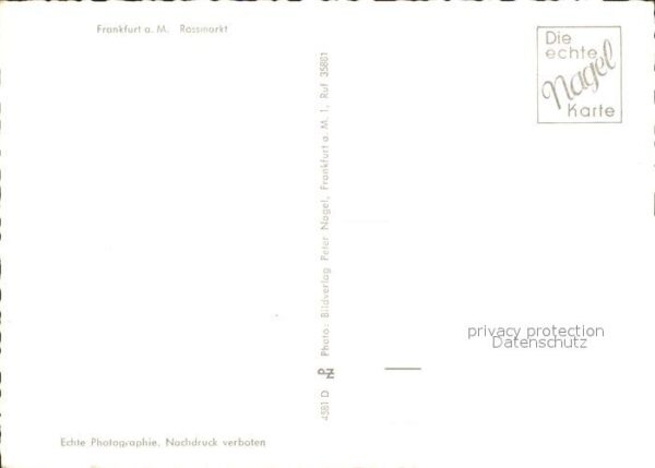 Frankfurt Main Rossmarkt – Bild 2