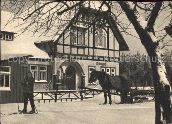 Manebach Mönchhof Pferdeschlitten