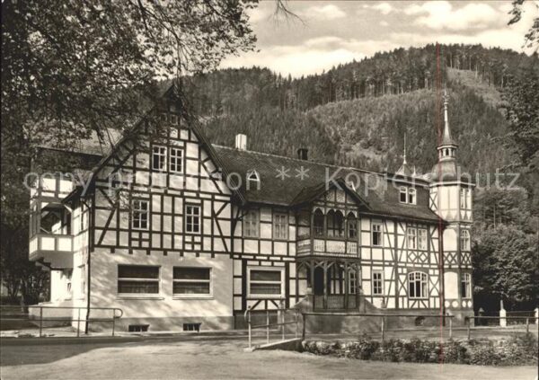 Sitzendorf Thueringen Bockschmiede Gasthaus zum Eisenhammer