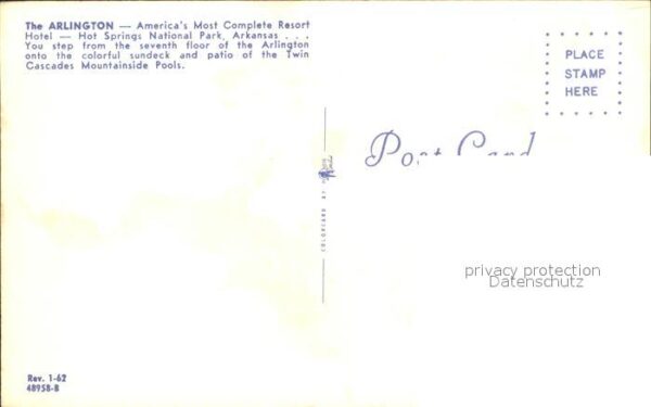 Hot Springs National Park Hotel Arlington – Bild 2