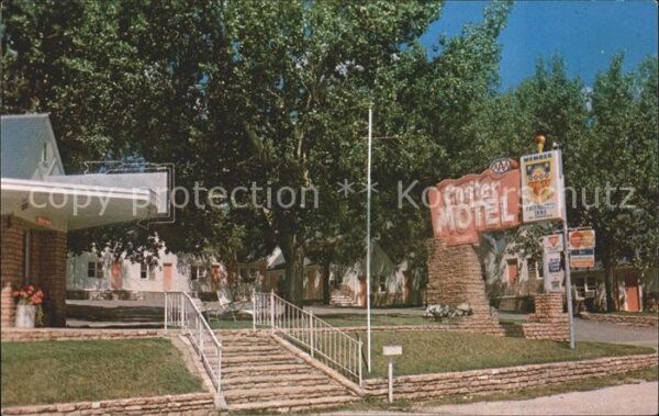 South Dakota US-State Motel Custer