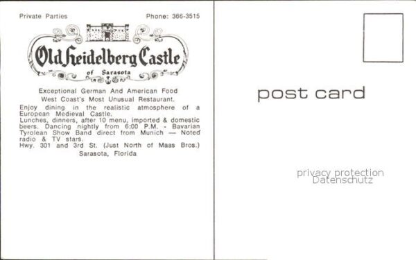 Sarasota Old Heidelberg Castle – Bild 2