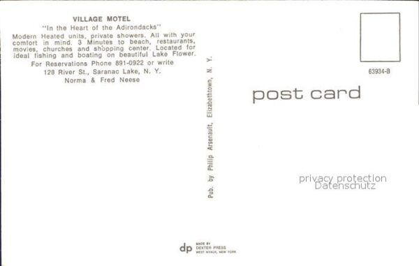 Saranac Lake Village Motel – Bild 2