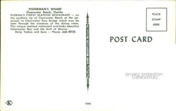 Clearwater Beach Restaurant Fisherman`s Wharf – Bild 2