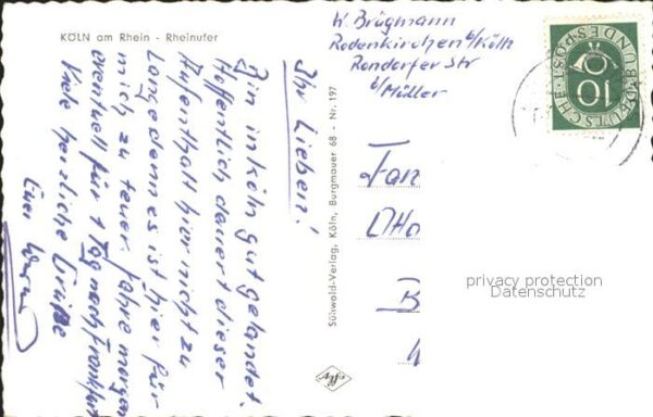 Koeln Rhein Rheinufer – Bild 2