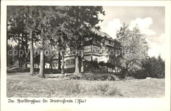 Friedrichroda Das Spießberghaus