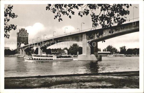 Worms Rhein Niebelungenbrücke
