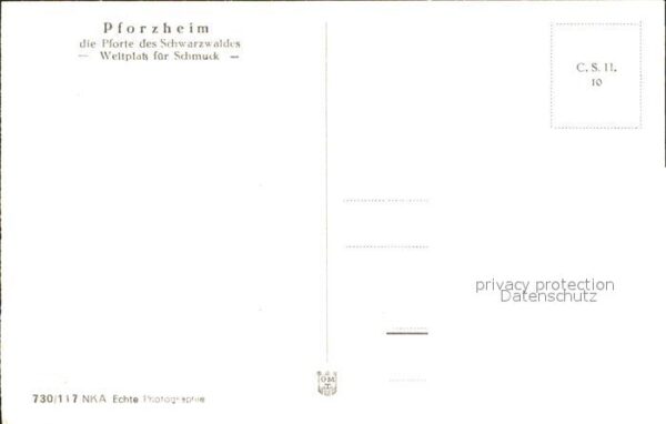Pforzheim Zusammenfluß Enz und Nagold – Bild 2