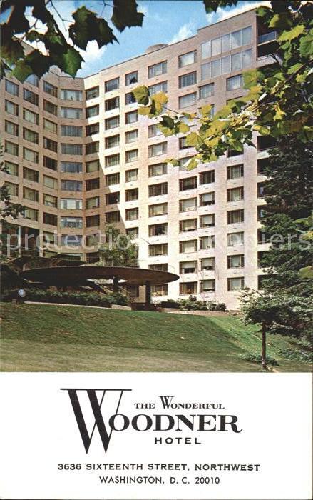 Washington DC Woodner Hotel