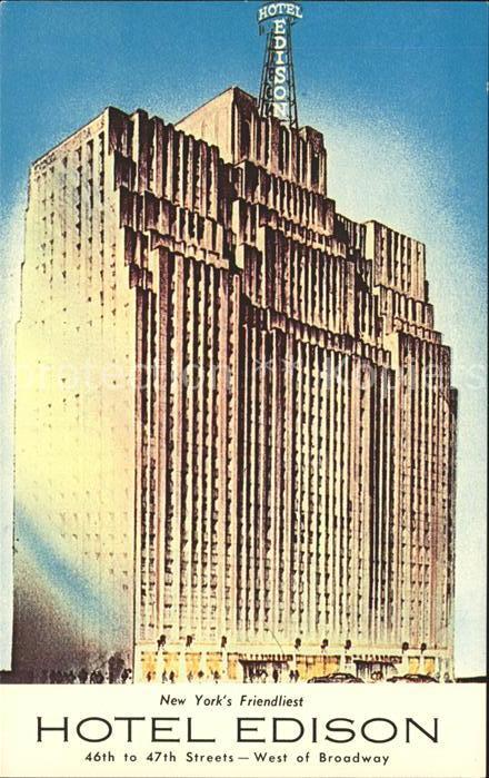 New York City Hotel Edison