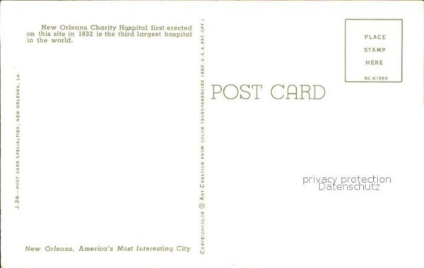 New Orleans Louisiana Charity Hospital – Bild 2