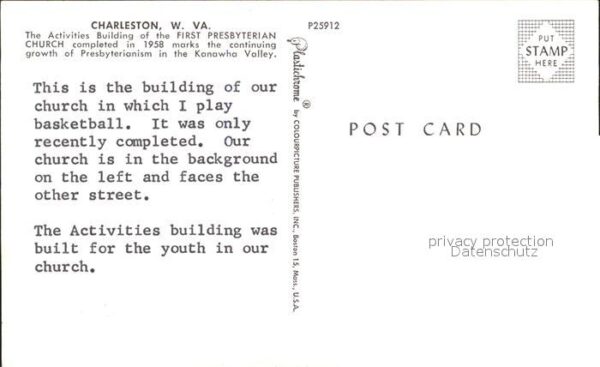 Charleston West Virginia First Presbyterian Church – Bild 2