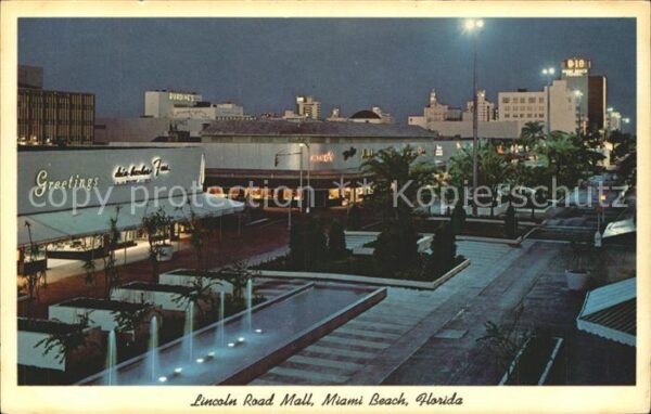 Miami Beach Lincoln Road Mall