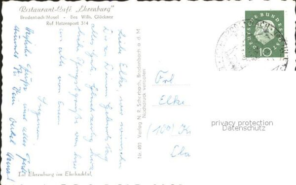Brodenbach Restaurant Ehrenburg – Bild 2