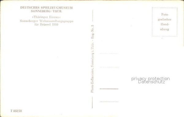 Sonneberg Thueringen Deutsches Spielzeugmuseum – Bild 2