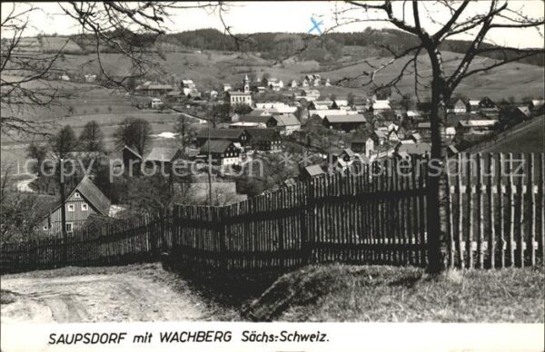 Saupsdorf mit Wachberg