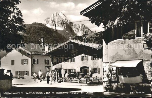 Mittenwald Bayern Wetterstein