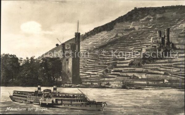 Bingen Rhein Mäuseturm