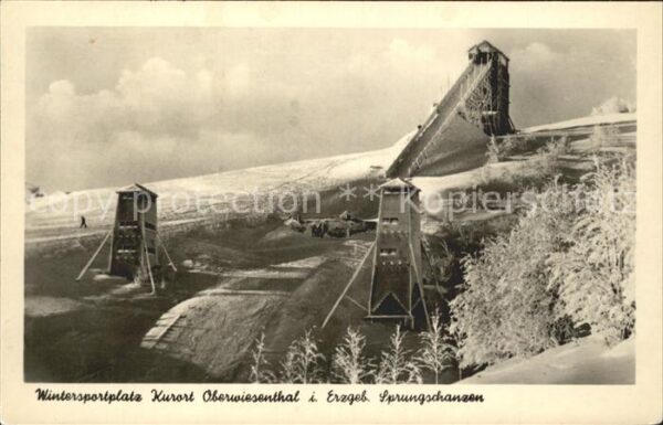 Oberwiesenthal Erzgebirge Spungschanze