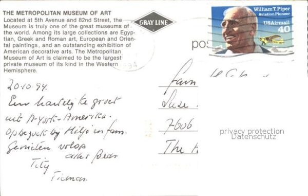 New York City Metropolitan Museum of Art – Bild 2