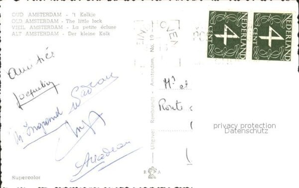 Amsterdam Niederlande Der kleine Kolk – Bild 2