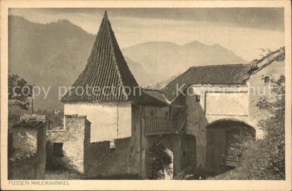 Fuessen Allgaeu Malerwinkel